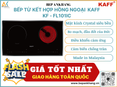 Bếp từ kết hợp hồng ngoại KAFF KF - FL101IC - Made in Malaysia